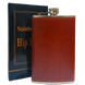Фляга подарункова з нержавіючої сталі в чохлі з екошкіри Stainless Hip Flask 10 OZ (300 мл) BP-10A BP-10A фото 1
