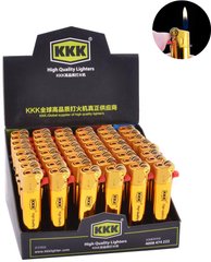 Запальничка кремнієва пластикова ККК №017-1 Gold