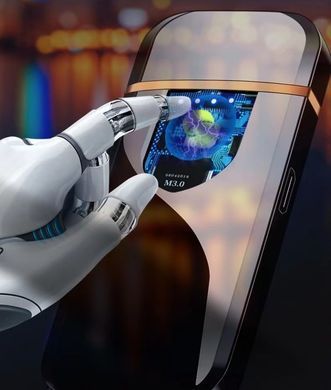 Сенсорная USB Зажигалка ⚡️ (спираль накаливания) USB LIGHTER HL-519 BLACK HL-519-BLACK фото