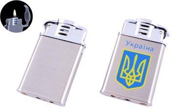 Запальничка кишенькова Україна (Звичайне полум'я) №4487-2 1276300098 фото