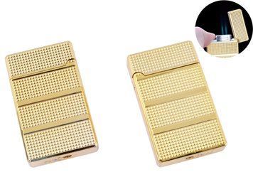 Запальничка кишенькова Classic (Гостре полум'я) №4892 Gold 1089146113 фото