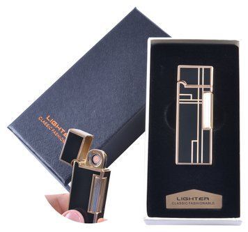 USB зажигалка в подарочной упаковке "LIGHTER" (Двухсторонняя спираль накаливания) №4870-4 №4870-4 фото