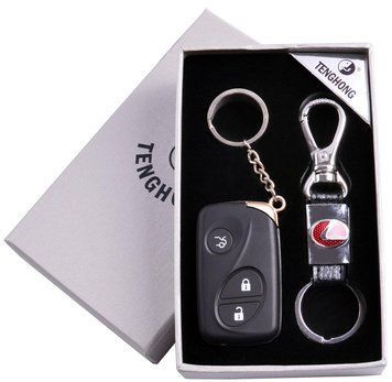 Подарочный набор (Lexus) 2в1 Зажигалка, Брелок №4430-4 4430-4 фото