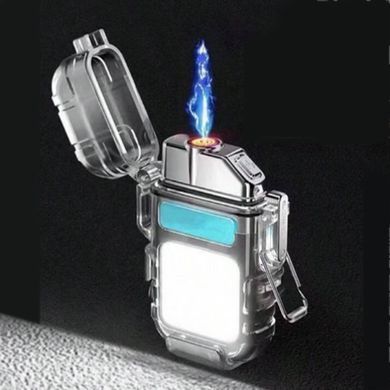 Ліхтар запальничка⚡ Li-Ion акумулятор 🔋 ЗУ Type-C,HL-641 Silver HL-641 Silver фото
