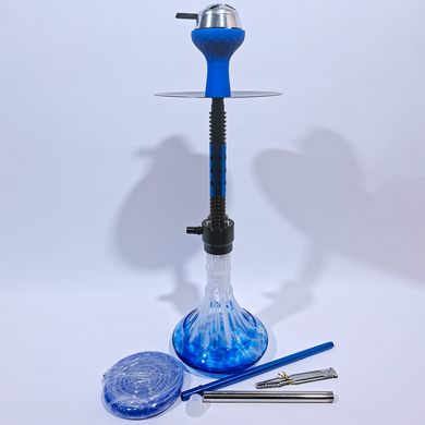 Кальян полный комплект HOOKAH (48 см) &mdash; Синий / Океан H3205 Blue / Black H3205 Blue / Black фото