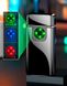 Дугова електроімпульсна USB - Газова запальничка 2в1 ⚡️🚀 (індикатор заряду🔋) HL-483 Colorful HL-483-Colorful фото 7