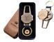 USB зажигалка в подарочной металлической коробке (брелок + фонарик) 4687B-4 4687B-4 фото