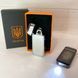 Дугова електроімпульсна USB запальничка ⚡️Герб України (індикатор заряду🔋, ліхтарик🔦) HL-443 Silver HL-443-Silver фото 1