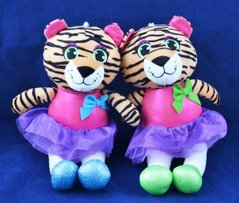 Мягкая игрушка Тигр в платье (21 см) №6621-1 №6621-1 фото