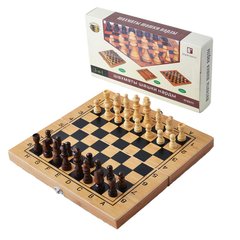 Ігровий набір 3в1 Нарди, Шахи, Шашки (29х29 см) B3015 B3015 фото