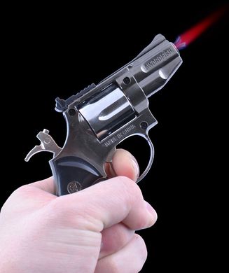 Запальничка сувенірна Пістолет до кобури Револьвер Міні (Турбо полум'я) №3851 3851 фото