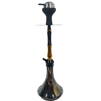 Кальян полный комплект HOOKAH (48 см) &mdash; Черный / Золотой H3204 Black / Gold H3204 Black / Gold фото
