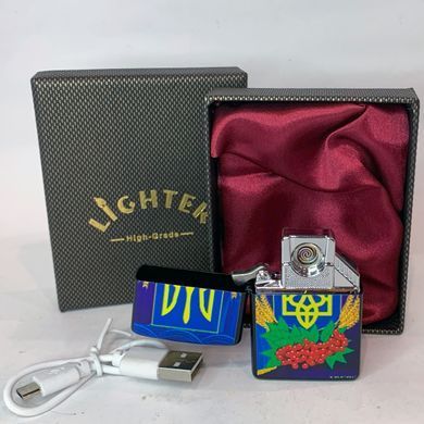 Электрическая USB-зажигалка с патриотическим дизайном ⚡ HL-477-1 HL-477-1-2 фото