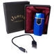 Подарункова електронна USB-запальничка з вольфрамовою спіраллю Lighter High-Grade HL-481-1 Blue HL-481-1 Blue фото 1