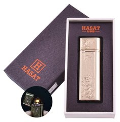USB запальничка в подарунковій коробці HASAT HL-65-1 HL-65-1 фото