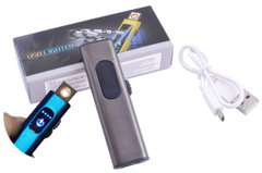 USB запальничка в подарунковій упаковці Lighter (Спіраль розжарювання) HL-59 Black  HL-59 Black фото