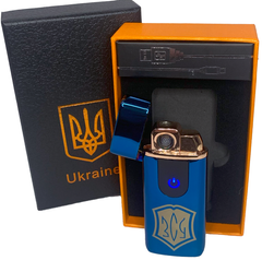 Электрическая и газовая зажигалка Украина ВСУ (с USB-зарядкой⚡️) HL-434 Blue-ice HL-434-Blue-ice фото