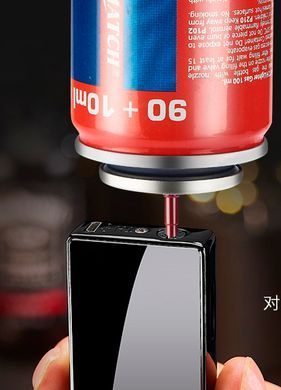 USB - Газовая Зажигалка (Острое пламя + спираль накаливания) индикатор заряда HL-250 Black ice HL-250-Black-ice фото