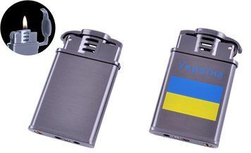 Запальничка кишенькова Україна (Звичайне полум'я) №4487-4 1276300100 фото