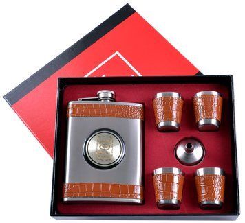 Подарочный набор 6в1 фляга, рюмки, лейка "REMY MARTIN" GT-199 GT-199 фото