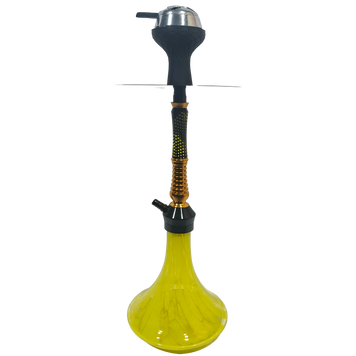 Кальян полный комплект HOOKAH (48 см) &mdash; Желтый / Золотой H3204 H3204 Yellow / Gold / Black фото