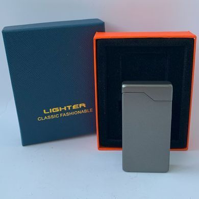 Електрична USB-запальничка з подвійною дугою ⚡⚡HL-645 Gray HL-645 Gray фото