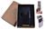 Портсигар с USB зажигалкой в подарочной упаковке (Под пачку сигарет Slim, Спираль накаливания) №4840 Black №4840 Black фото