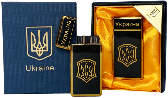 Зажигалка в подарочной упаковке🎁 Украина ВСУ (Острое пламя🚀) HL-124-5 HL-124-5 фото