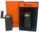Креативная ветрозащитная зажигалка в подарочной коробке 🎁(Турбо пламя🚀) BROAD HL-405 Black mate HL-405-Black-mate фото 1