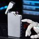 Електрична USB-запальничка з подвійною дугою ⚡⚡HL-645 Gray HL-645 Gray фото 5