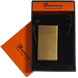 Подарочная металлическая зажигалка Broad Simple Vogue Classic в оригинальной коробке HL4475 GOLD HL-4475 GOLD фото 1