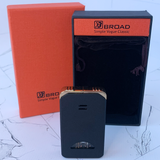 Газова запальничка BROAD Lighter з подвійним полум&rsquo;ям HL-797 Black matte HL-797 Black matte фото