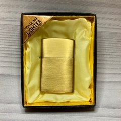 Зажигалка в подарочной упаковке Чистая (острое турбо пламя) HONGLING D20-2 Gold D20-2 Gold фото