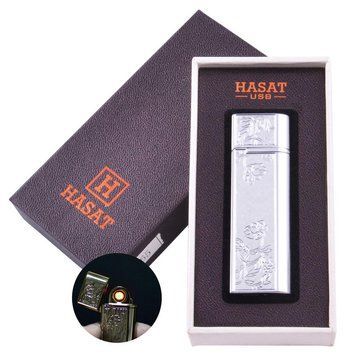 USB зажигалка в подарочной коробке HASAT HL-65-2 HL-65-2 фото