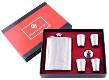 Подарочный набор фляга/лейка/4 стопки GT-21-2 GT-21-2- фото