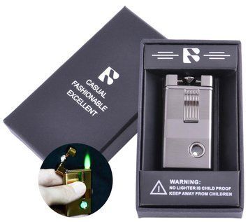 Запальничка подарункова FANG-FANG (Турбо полум'я) №3956 Black 3956-Black фото