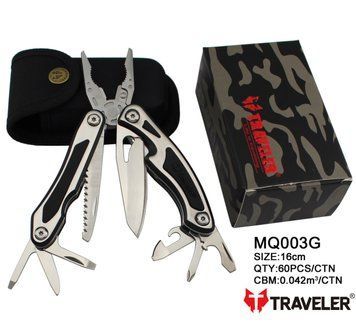 Мультинструмент (Мультитул) Traveler Deluxe 8в1, 16см MQ003G MQ003G фото