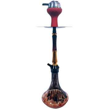 Кальян полный комплект HOOKAH (48 см) &mdash; Красный / Золотой H3204  H3204 Red / Gold / Black фото