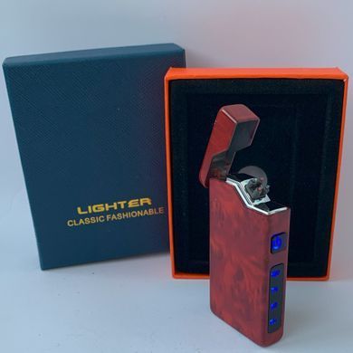 Електрична USB-запальничка з подвійною дугою ⚡⚡HL-645 Brown HL-645 Brown фото