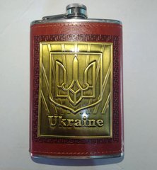 Фляга із нержавіючої сталі (9 Oz/265 мл) Україна 🇺🇦 UKR-4 UKR-4 фото