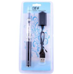 Електронна сигарета eGo-CE6 🔋 900mAh (блістерна упаковка) 609-24 black 609-24 black фото