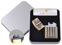 Електроімпульсна запальничка в подарунковій упаковці Ракета (USB) XT-4886-3 XT-4886-3 фото