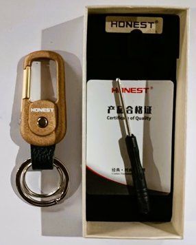 Брелок Honest с фонариком (подарочная коробка) HL-274 Gold HL-274-Gold фото