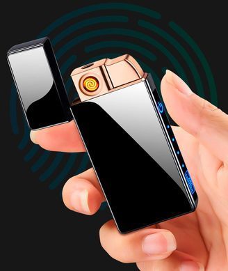 USB - Газовая Зажигалка (Острое пламя + спираль накаливания) индикатор заряда HL-250 Jin Bing HL-250-Jin-Bing фото