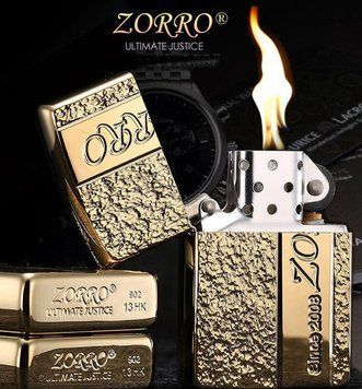 Запальничка бензинова "ZORRO Limited Edition" HL-358 HL-358 фото