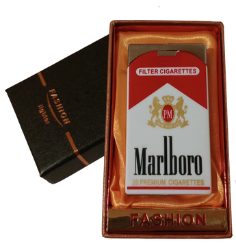 Запальничка подарункова з шокером⚡️ 'Marlboro Fashion Lighter' D243 D243-1 фото