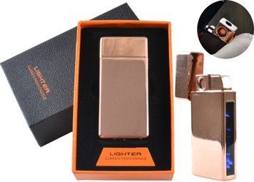 USB - Газовая Зажигалка (Острое пламя + спираль накаливания) индикатор заряда HL-250 Jin Bing HL-250-Jin-Bing фото