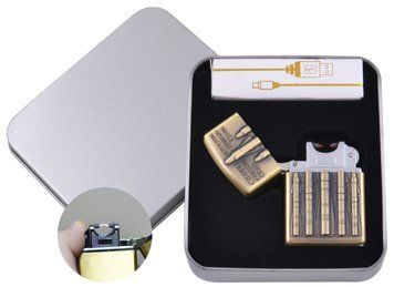 Электроимпульсная зажигалка в подарочной упаковке Ракета (USB) XT-4886-3 XT-4886-3 фото