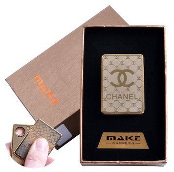 USB запальничка-слайдер в подарунковій коробці (спіраль розжарювання) №4693B-3 №4693B-3 фото