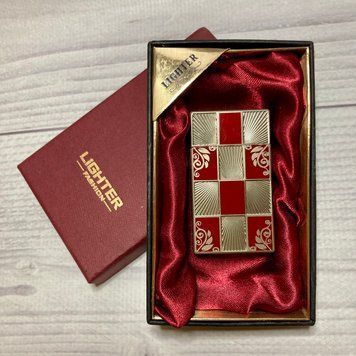 Запальничка подарункова LIGHTER (Турбо полум'я 🔥) D33 RED D33 RED фото